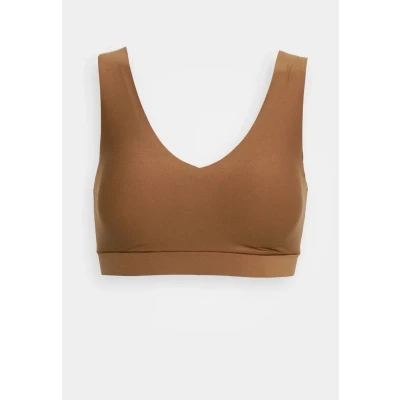 Image of Chantelle SOFT Stretch Padded Bustier, Women&#039;s, Size: XS/S, Cocoa