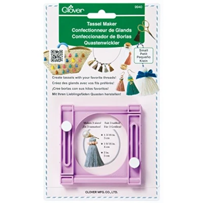Image of CLOVER Tassel Maker: Small, Multi, 22x2x12.5 cm