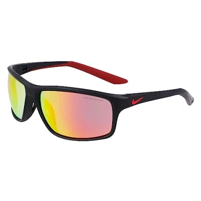 Image of Sunglasses Nike adrenaline 22 m dv2155 col. 010 Unisex Square Black