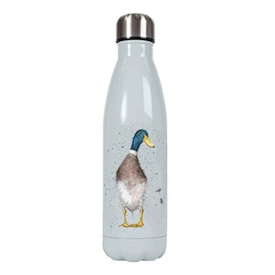 Image of Wrendale Designs &#039;Guard Duck&#039; Duck 500ml Water Bottle