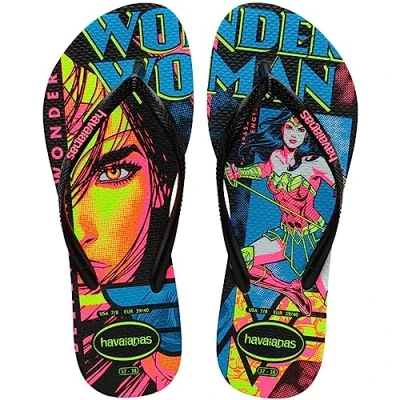 Image of Havaianas Slim Heroinas Wonder Woman 33/34