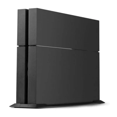 Image of KlsyChry Vertical Stand Mount Dock Holder Base For Sony PS4 PlayStation 4 Console Black