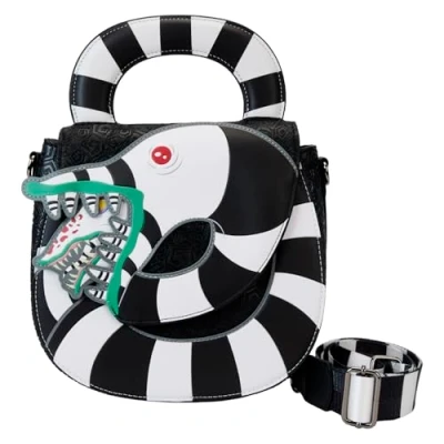 Image of Loungefly Beetlejuice Sandworm Crossbody Bag Multi