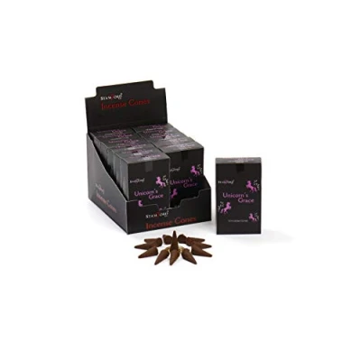Image of Stamford INC 37188 Unicorn&#039;s Grace Incense Mythical Cones x 12 Packs, One Size