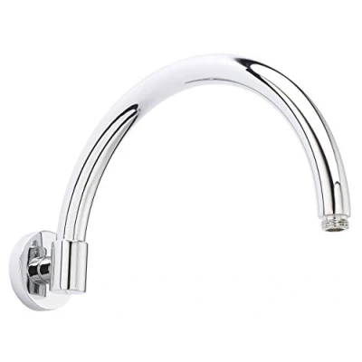 Image of Nuie ARM06 Chrome Curved Wall Mounted Shower Arm