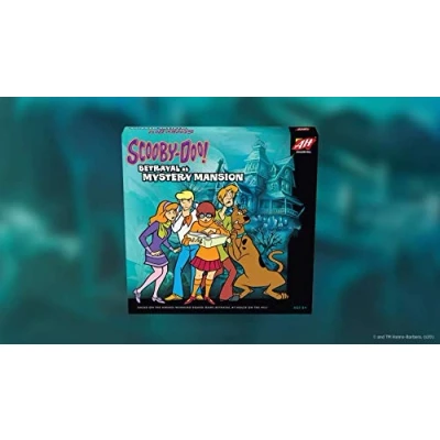 Image of Avalon Hill Scooby Doo in Betrayal at Mystery Mansion Official + House on The Board Game Ages 8+ Black