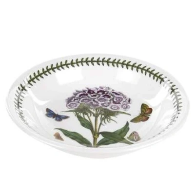 Image of Portmeirion Botanic Garden 22 Centimeter Pasta Bowl Various Designs (White Sweet William)