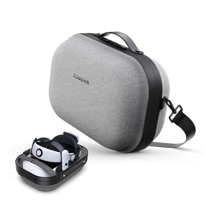 Image of BOBOVR C3 Carrying Case Compitable with Meta Quest 3 S3 Pro Strap,Three Versatile Modes, Desktop Stand for Tidy workspace