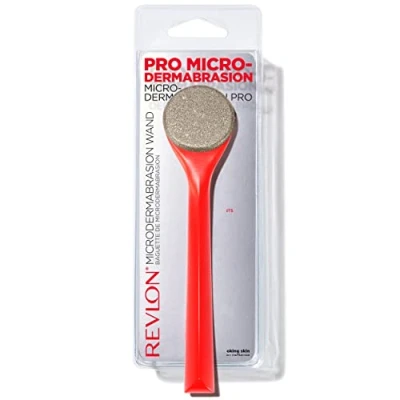 Image of Revlon Microdermabrasion Wand, Gently Exfoliate Skin with Real Diamond Grit, 1 Count