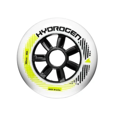 Image of Rollerblade Hydrogen 100MM 85A Wheels (8 Pack)