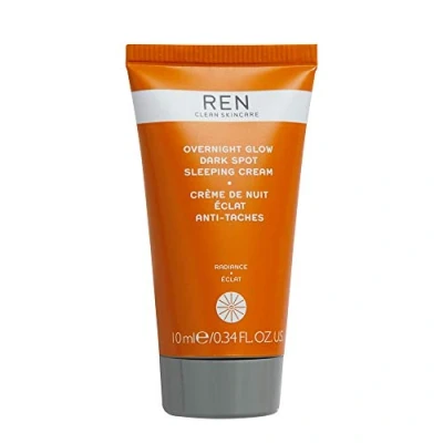 Image of REN Clean Skincare Dark Spot Overnight Cream Cruelty Free &amp; Vegan Facial Moisturizer