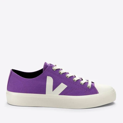Image of Veja Women&#039;s Wata Vegan Low Top Canvas Trainers UK 2