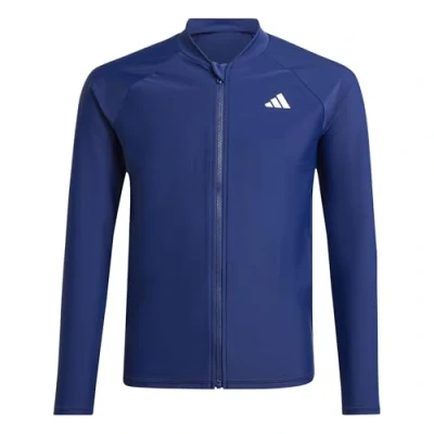 Image of adidas Performance Training jacket for kids, Size: 9 10y, Dark blue semi lucid