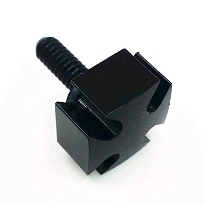 Image of Cross Seat Bolt For Harley Sportster Dyna Touring Softail Cruiser 883 1200 XL Chopper Custom (Black)