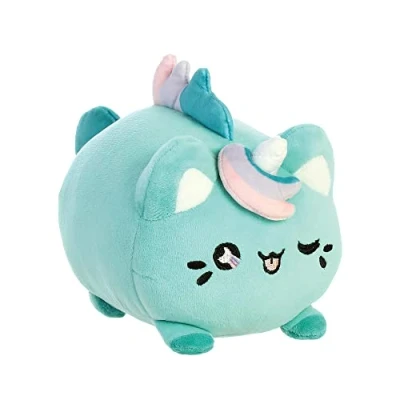 Image of Aurora, 14290, Tasty Peach Moon Blossom Meowchi, 7In, Eco friendly soft toy, Aqua