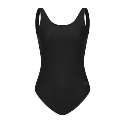 Image of Slazenger Womens Basic Swimsuit Black 22 (XXXXL)