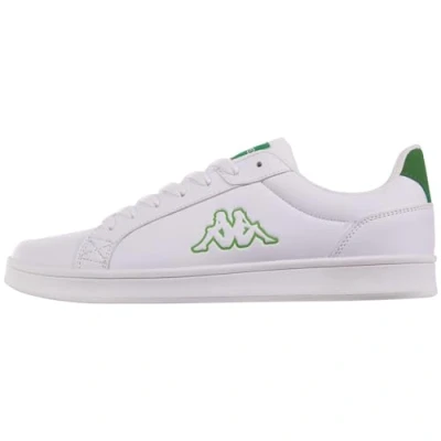 Image of Kappa Deutschland Style Code: 243352 Kelford Unisex Sneaker, White Green, 4 UK