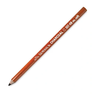 Image of Hyatt&#039;s General Charcoal Pencil 557 6B