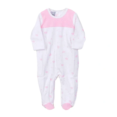 Image of Babidu Baby Unisex CANESU 13179 long sleeve romper for Multicolour Size 18M