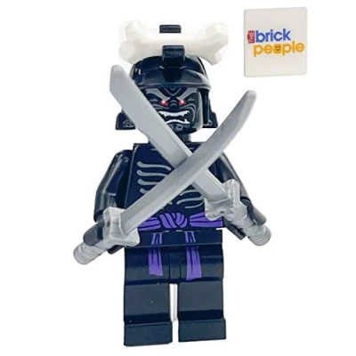 Image of LEGO Ninjago: Lord Garmadon Legacy Minifig with 2 Swords