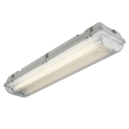 Image of KnightsBridge 230V IP65 T8 Twin LED Ready Anti Corrosive Fitting (4ft)