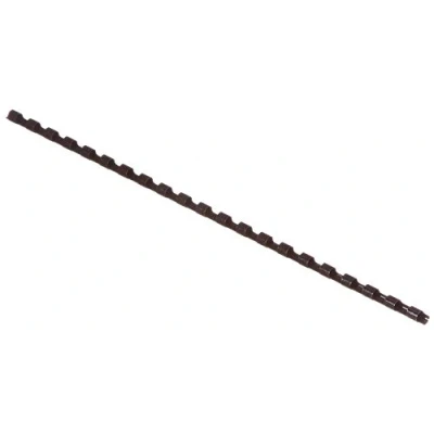 Image of Leitz Plastic Comb Binding Spines 6mm Black Pack of 100