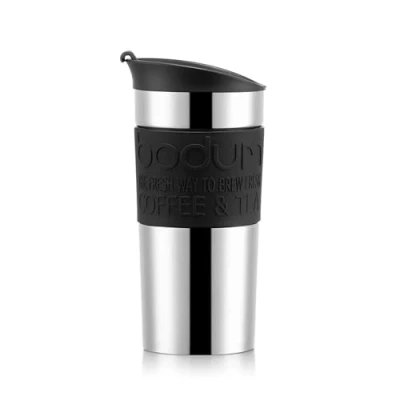 Image of Bodum 11068 01 Vacuum Travel Mug, 0.35 L Small, Black, S (Pack of 1)