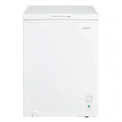 Image of Comfee RCC102WH2UK(E) 99L Freestanding Chest Freezer, with Freezing and Refrigeration Conversion, Inverter Compressor, 4 Star Freezer Rating, Suitable for Outbuildings, Garages Sheds White