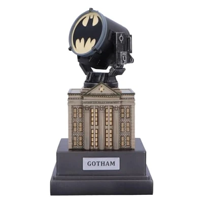 Image of Nemesis Now DC Gotham City Police Department Ornament, Resin, Officially Licensed Merchandise, Dept Figurine, Detailed Design, Cast in the Finest Expertly Hand Painted
