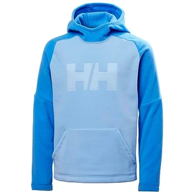 Image of Helly Hansen Junior Unisex Jr Daybreaker Hoodie, Bright Blue, 8