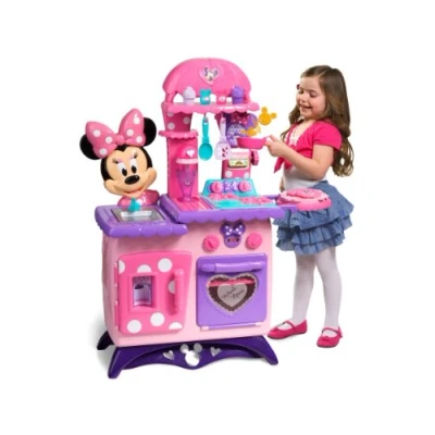 Image of Just Play Minnie Mouse Flippin Fun Kitchen