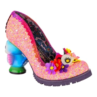 Image of Irregular Choice SS23 Flock Together Heels, Pink, UK 5 (EUR 38)