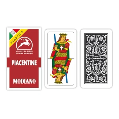 Image of Modiano Regional Piacentine 81/10 100% Plastic Playing Cards