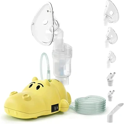 Image of Hangsun Nebuliser for Kids Home Use Only Child Friendly Inhaler or Cough and Cold, Bronchitis, Asthma with Complete Set of Accessories