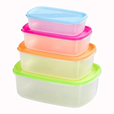 Image of Chef Aid 4 Rectangular Storage Containers
