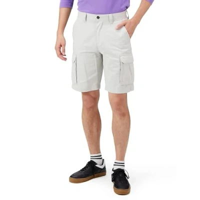 Image of Amazon Essentials Men&#039;s Classic Fit Cargo Short (Available in Big &amp; Tall), Grey, 38W