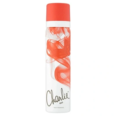 Image of 6 x Charlie Red Perfumed Body Fragrance 75ml