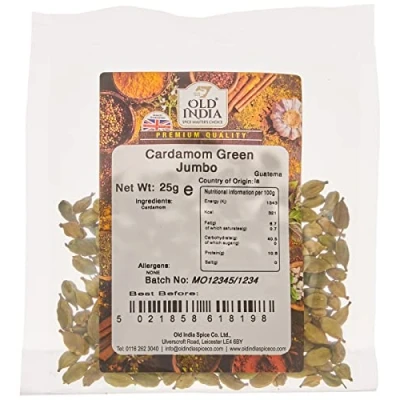 Image of Old India Cardamom Green Jumbo 25g