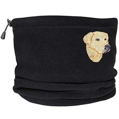 Image of TeddyTs Labrador Ultra Thermal Fleece Toggle Snood (Black)