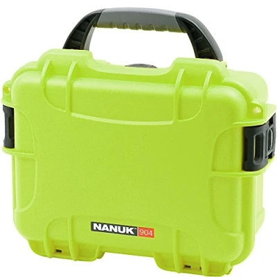 Image of Nanuk 904 Waterproof Hard Case with Foam Insert Lime