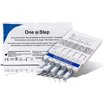 Image of Drug Test Kits Testing for 10 Drugs in 1 Panel Tests Heroin, Opiates, Cannabis, Cocaine, Speed and More