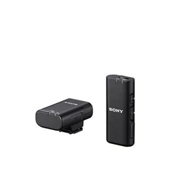 Image of Sony ECM W2BT Wireless Microphone with Bluetooth Connectivity, Black