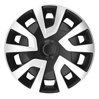 Image of AUTO STYLE Set wheel covers Revo VAN 15 inch silver/black (spherical)