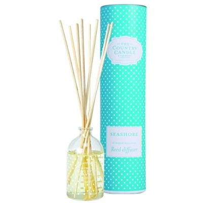 Image of The Country Candle Co. Seashore Polka Dot Reed Diffuser