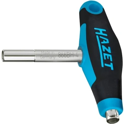 Image of HAZET Double Bit Holder 866BH 4 I Tool for Holding Bits/Screwdriver Bits Universal, Practical, Efficient Output: Hexagonal 6.3 (1/4 Inch) Magnetic Force: 1000 g