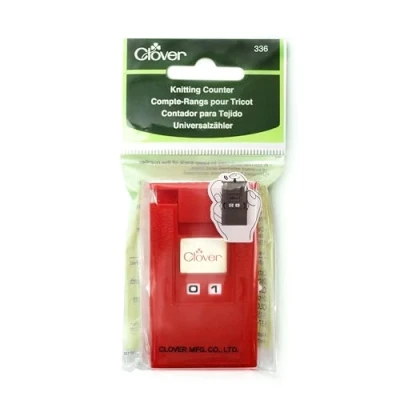 Image of Clover Knitting Counter, 3.42 x 8.55 15.03 cm