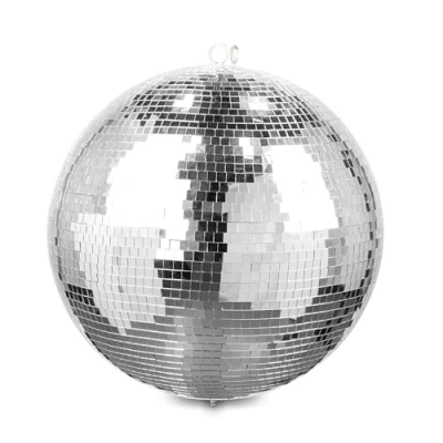 Image of Fuzzix MB40 Large 40cm Mirror Disco Ball Classic Glitterball for Parties, Events, and DJ Lighting Effects, Ball, Glitter Glitterball, Small