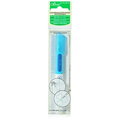 Image of Clover Chacopen Blue with Eraser Water Soluble