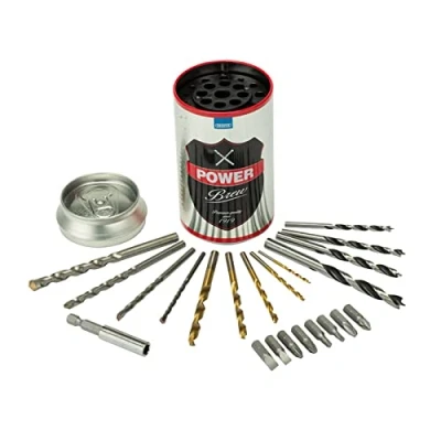 Image of Draper Combination Screwdriver and Drill Bit Set Special Edition Power Brew (22 Piece)