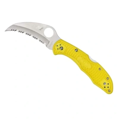 Image of Spyderco C106SYL2 Tasman Salt 2 Spyderedge Yellow